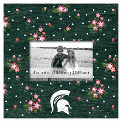 Michigan State Spartans Floral 10x10 Frame