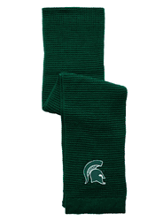 Michigan State Spartans Full Color Waffle Scarf