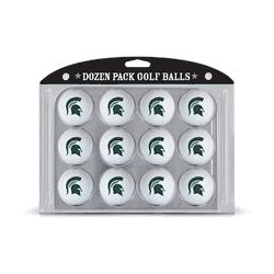 Michigan State Spartans Golf Balls Pack of 12