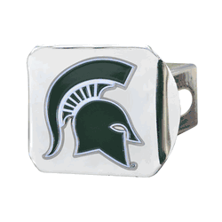 Michigan State Spartans Hitch Cover - 3D Color Emblem