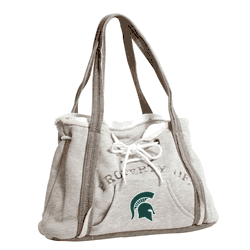Michigan State Spartans Hoodie Purse Grey