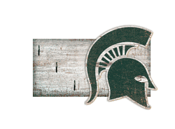 Michigan State Spartans Key Holder 6x12