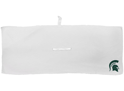 Michigan State Spartans Large Microfiber Towel - 16" x 40" (White)