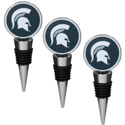 Michigan State Spartans Logo Wine Stopper