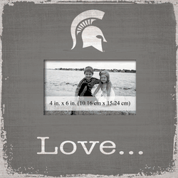 Michigan State Spartans Love Picture Frame