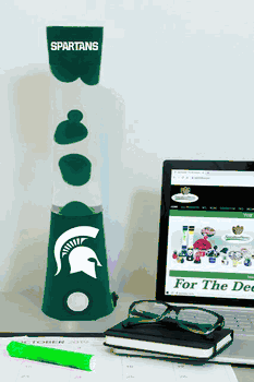 Michigan State Spartans Magma Lamp - Bluetooth Speaker