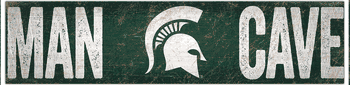 Michigan State Spartans Man Cave Sign