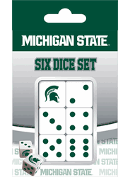 Michigan State Spartans NCAA Dice Set