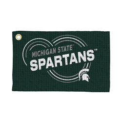Michigan State Spartans NCAA Droplets Waffle Fan Towel 16x25 inches