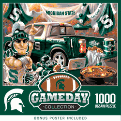 Michigan State Spartans NCAA Gameday 1000pc Puzzle