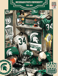 Michigan State Spartans NCAA Locker Room 500pc Puzzle