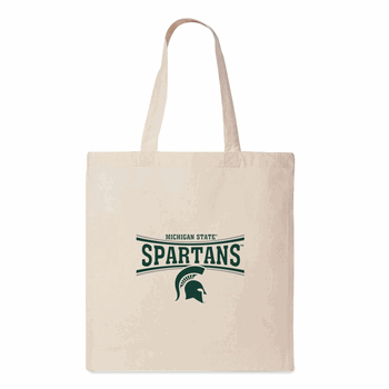 Michigan State Spartans NCAA Prevail Tote Bag