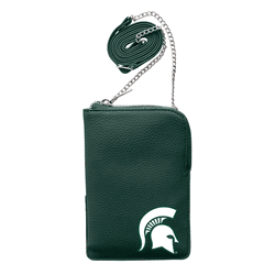 Michigan State Spartans Pebble Smart Purse Green