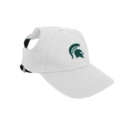 Michigan State Spartans Pet Baseball Hat Xtra Large