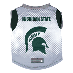 Michigan State Spartans Pet Performance Tee Shirt Large