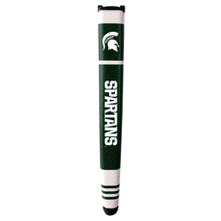 Michigan State Spartans Putter Grip (Colored with white stripes)