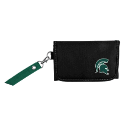 Michigan State Spartans Ribbon Organizer Wallet Dark Green