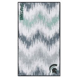 Michigan State Spartans s3ft. x 5ft. Plush Area Rug