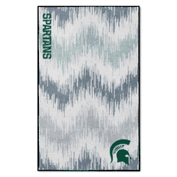 Michigan State Spartans s4ft. x 6ft. Plush Area Rug