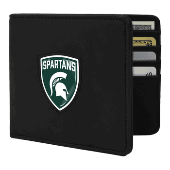 Michigan State Spartans Shield Wallet - Black