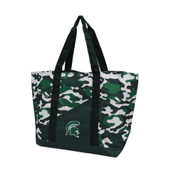 Michigan State Spartans Super-Duty Camo Tote GREN