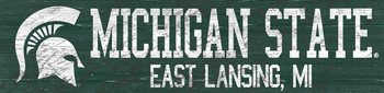 Michigan State Spartans Team Name Sign