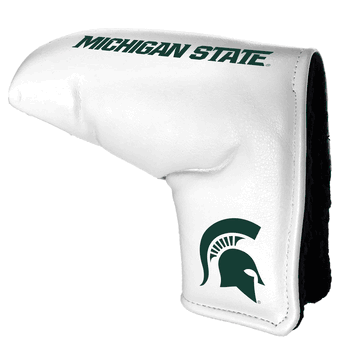 Michigan State Spartans Tour Blade Putter Cover (White)