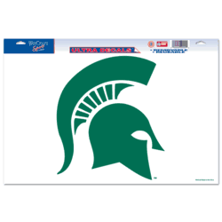Michigan State Spartans Ultra Decal 11in x 17in Logo