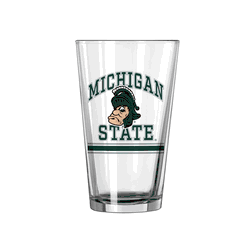 Michigan State Spartans Vault 16oz Archway Pint Glass