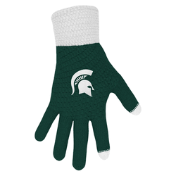 Michigan State Spartans Waffle Knit Glove