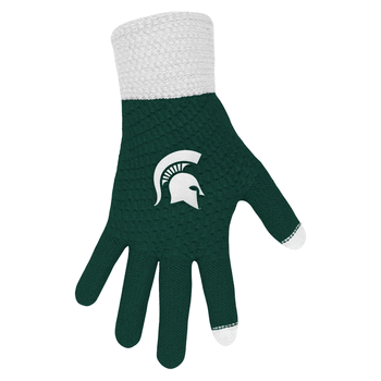 Michigan State Spartans Waffle Knit Glove