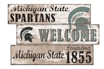 Michigan State Spartans Welcome 3 Plank