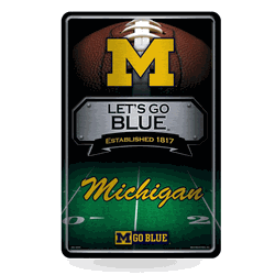 Michigan Wolverines  11" x 17" Home Decor Sign