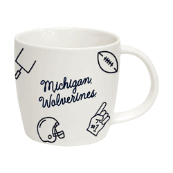 Michigan Wolverines 18oz Playmaker Mug