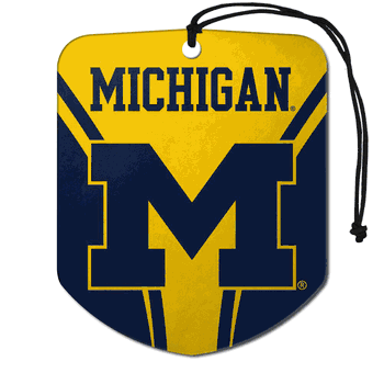 Michigan Wolverines 2 Pack Air Freshener