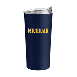 Michigan Wolverines 20oz Flipside Powder Coat Tumbler