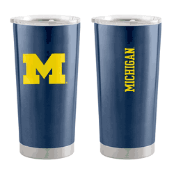 Michigan Wolverines 20oz Gameday Stainless Tumbler
