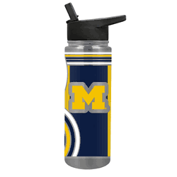 Michigan Wolverines 24oz Cool Vibes Jr. Thirst Hydration Water Bottle
