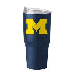 Michigan Wolverines 30oz Flipside Powder Coat Tumbler