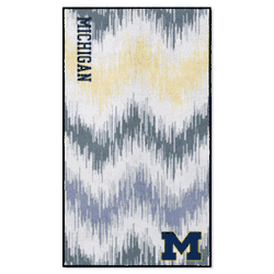 Michigan Wolverines 3ft. x 5ft. Plush Area Rug