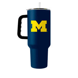 Michigan Wolverines 40oz Flipside Powder Coat Tumbler