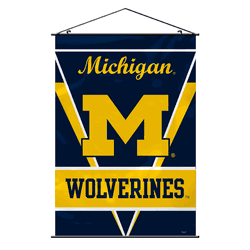 Michigan Wolverines Banner 28x40 Wall Style CO