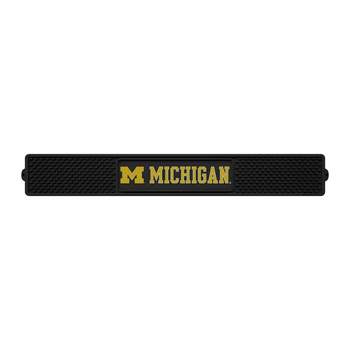 Michigan Wolverines Bar Drink Mat - 3.25in. x 24in.