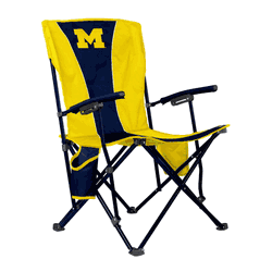 Michigan Wolverines Big Boy Hard Arm Chair