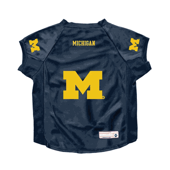 Michigan Wolverines Big Pet Stretch Jersey Big