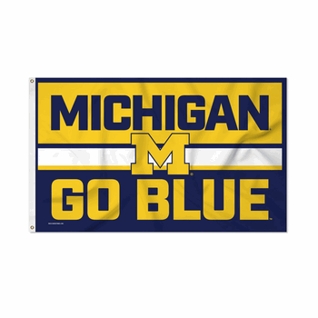 Michigan Wolverines Bold 3' x 5' Banner Flag
