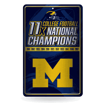 Michigan Wolverines Champ 11