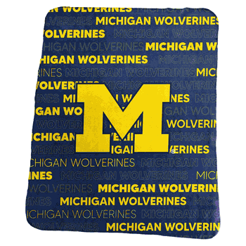 Michigan Wolverines Classic Throw
