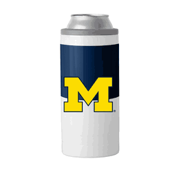 Michigan Wolverines Colorblock 12oz Slim Can Coolie