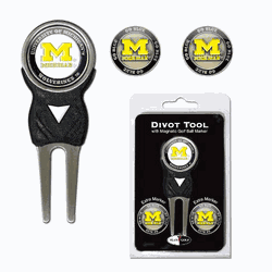 Michigan Wolverines Divot Tool and Marker Set